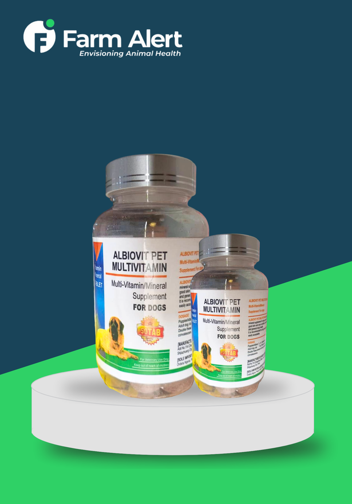 ALBIOVIT PET MULTIVITAMIN-50 TABS