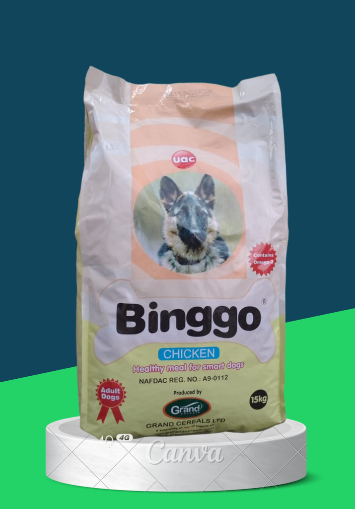 BINGGO ADULT 15KG(CHICKEN)
