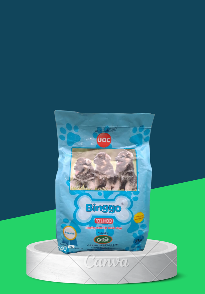 BINGGO PUPPY 5KG (RICE & CHICKEN)