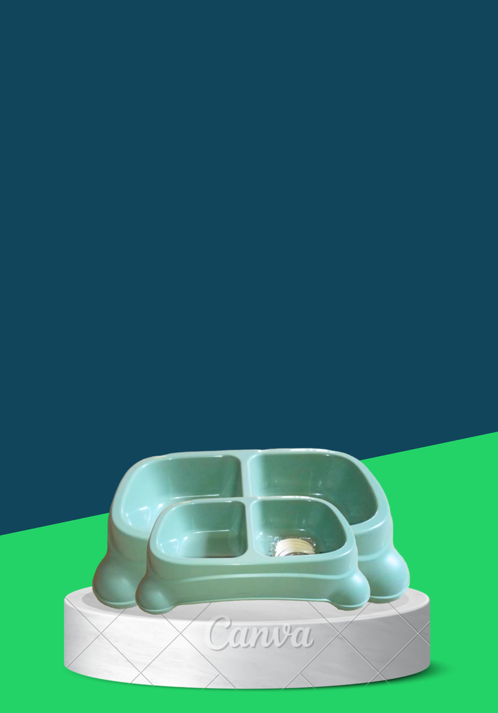 THICK PAW PLASTIC BOWL (B)
